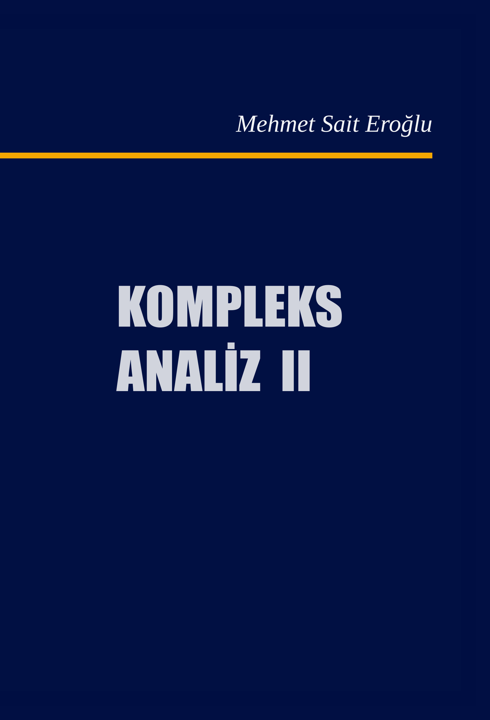 Kompleks Analiz II